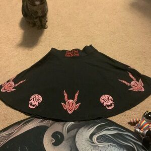 Killstars covenant skater skirt